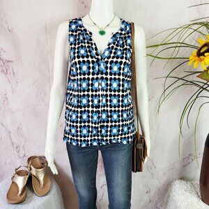 Boden floral sleeveless top